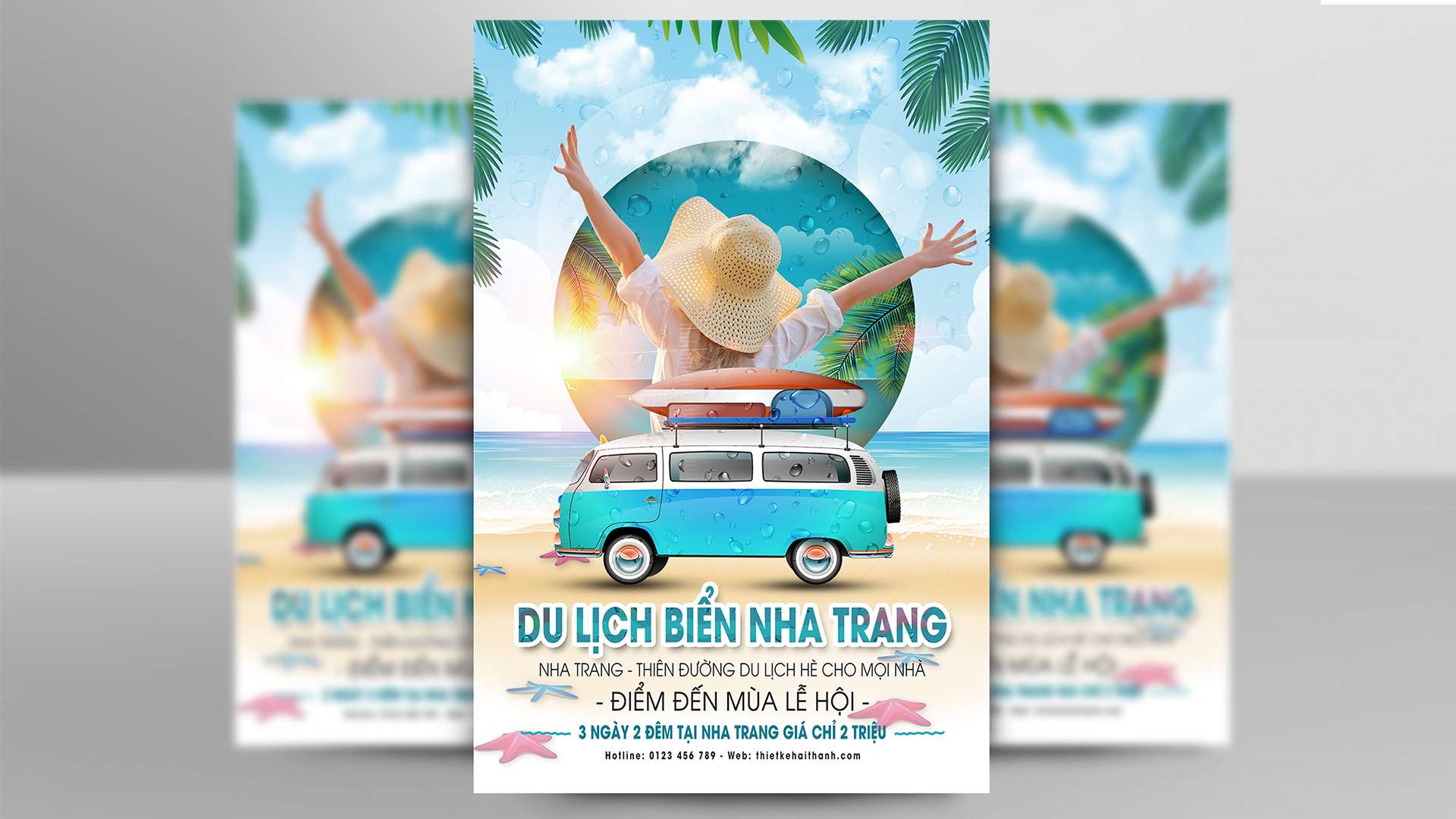 In poster