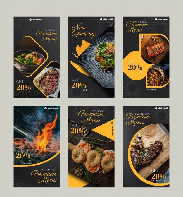 Mẫu poster quảng cáo đồ ăn