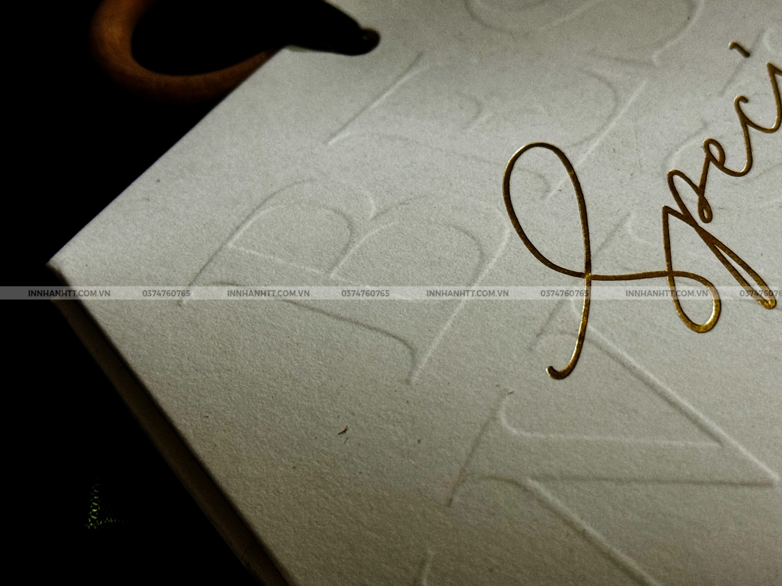 in túi giấy thúc nổi