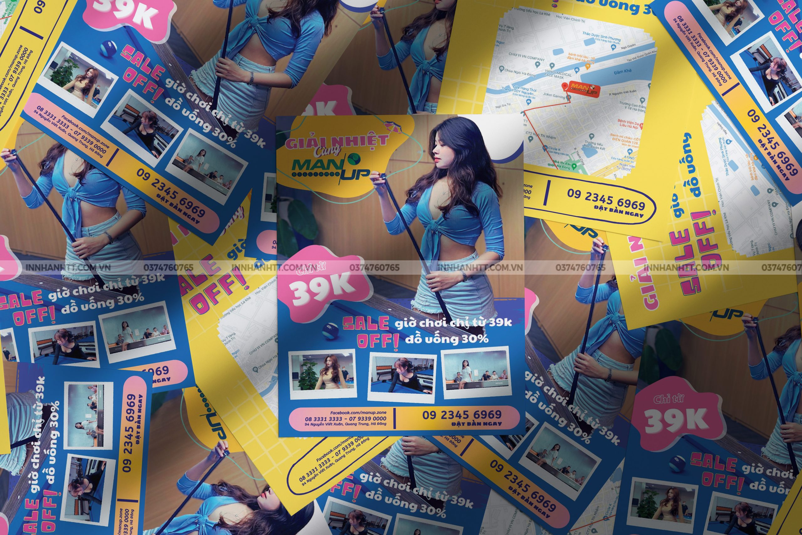 thiết kế tờ rơi quảng cáo