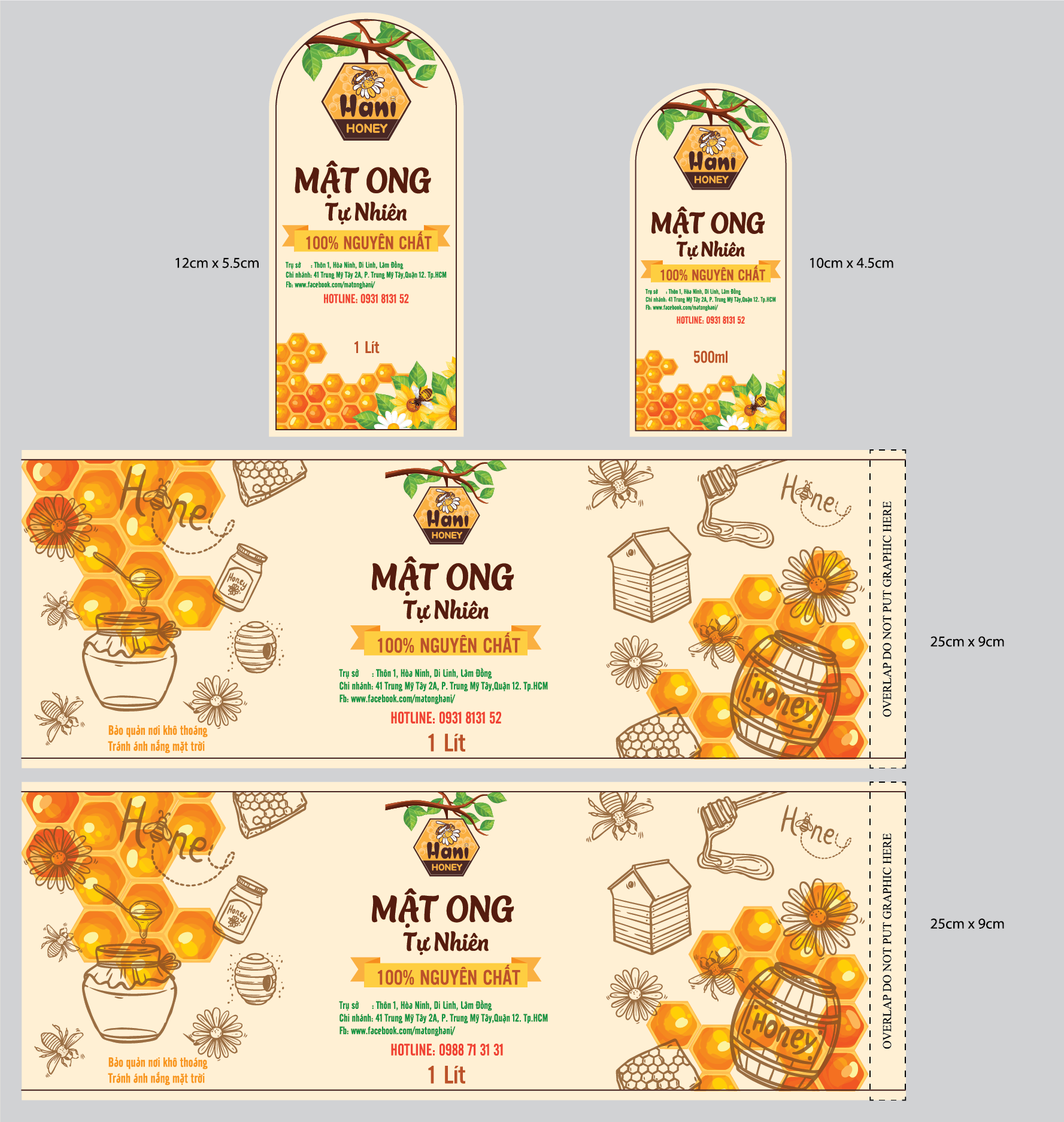 In tem nhãn sản phẩm thực phẩm