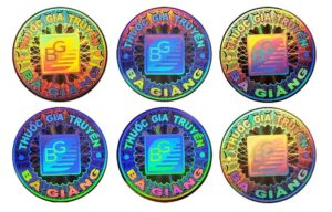 In tem 7 màu bảo hành