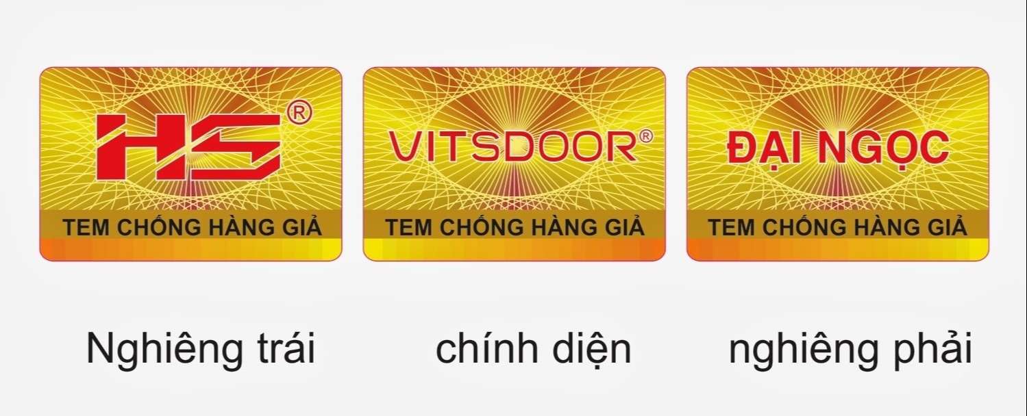 Tem 7 màu bảo hành - hologram 3DF