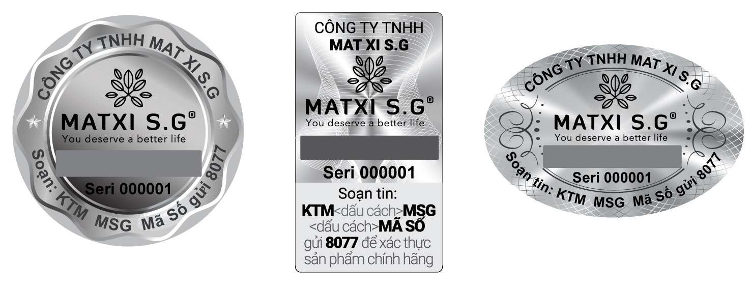 Tem 7 màu bảo hành có số nhảy – QR code – phủ cào