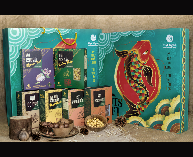 In Hộp Quà Tết 2025