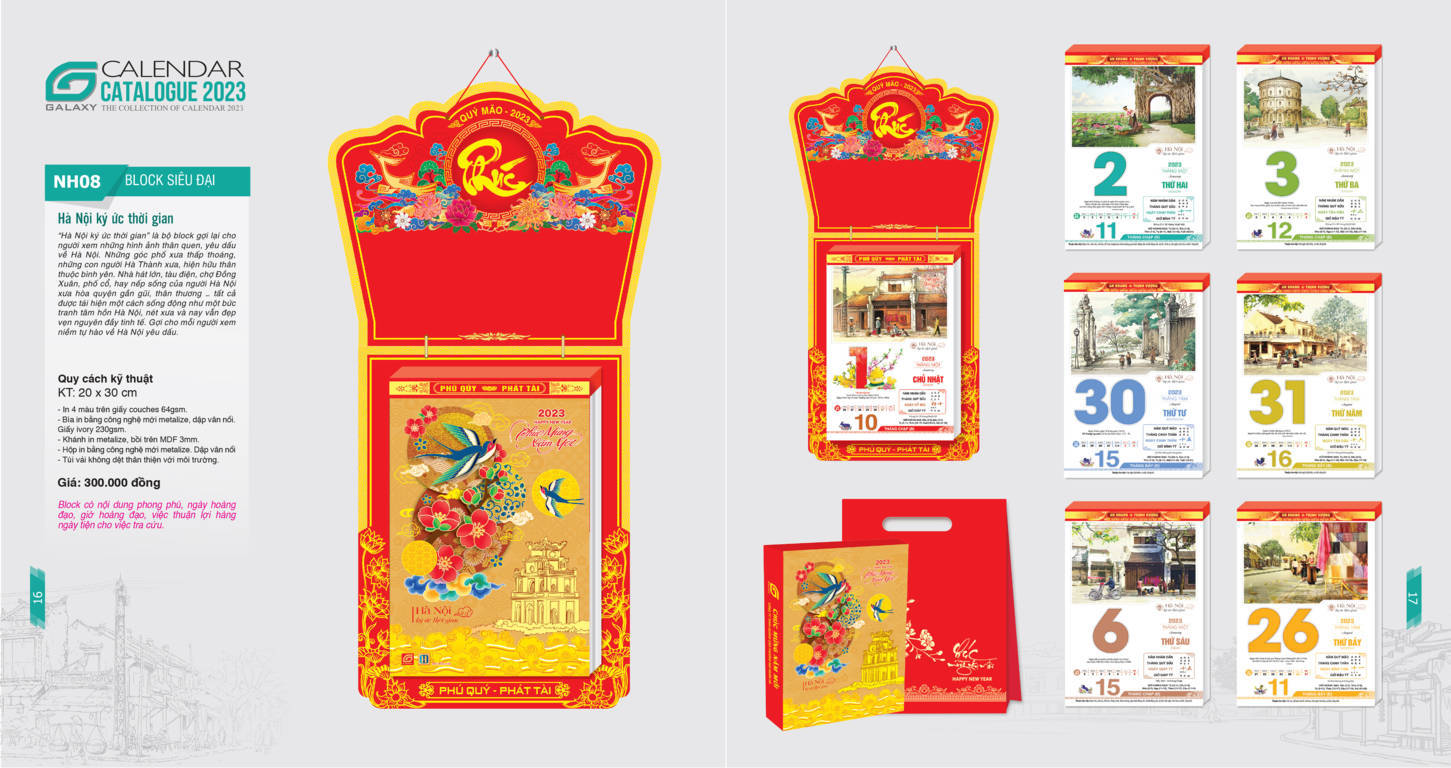 Mẫu in lịch tết Bloc (01)