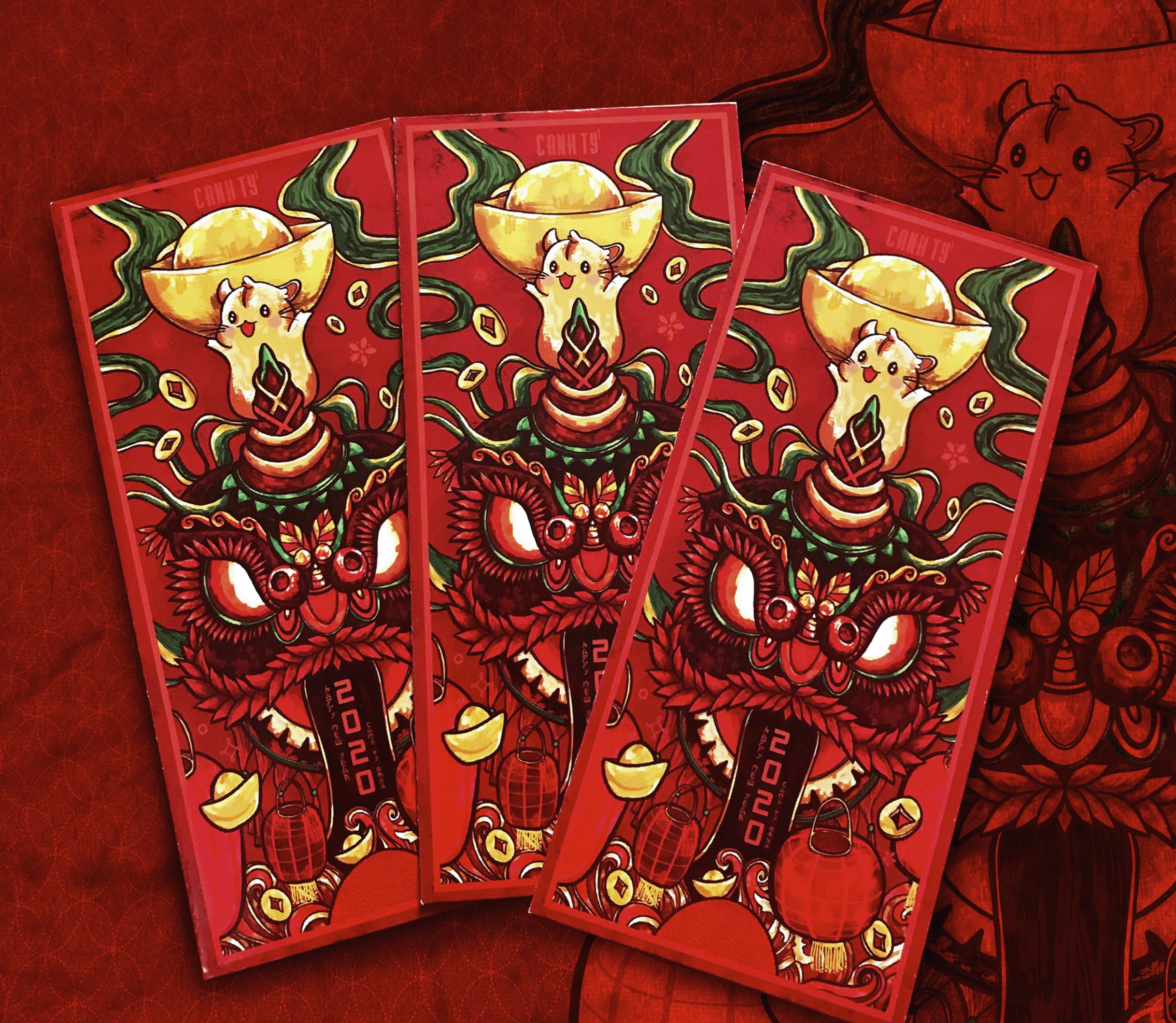 IN BAO LÌ XÌ CAO CẤP