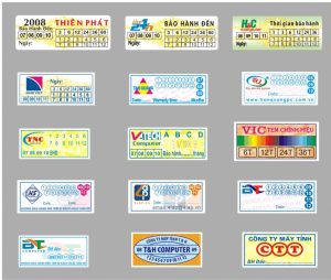 Lưu ý khi In tem bảo hành